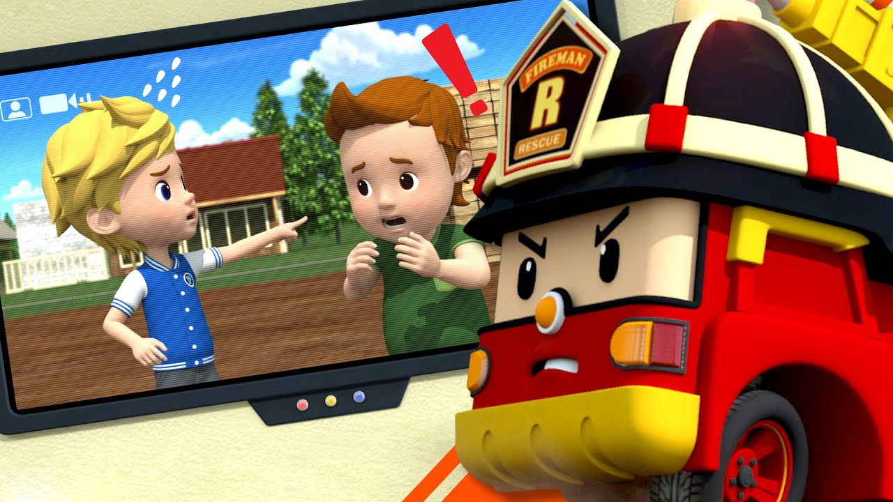 Prank Call│Learn about Safety Tips│No prank calls│Safety Animation for Kids│Robocar POLI TV