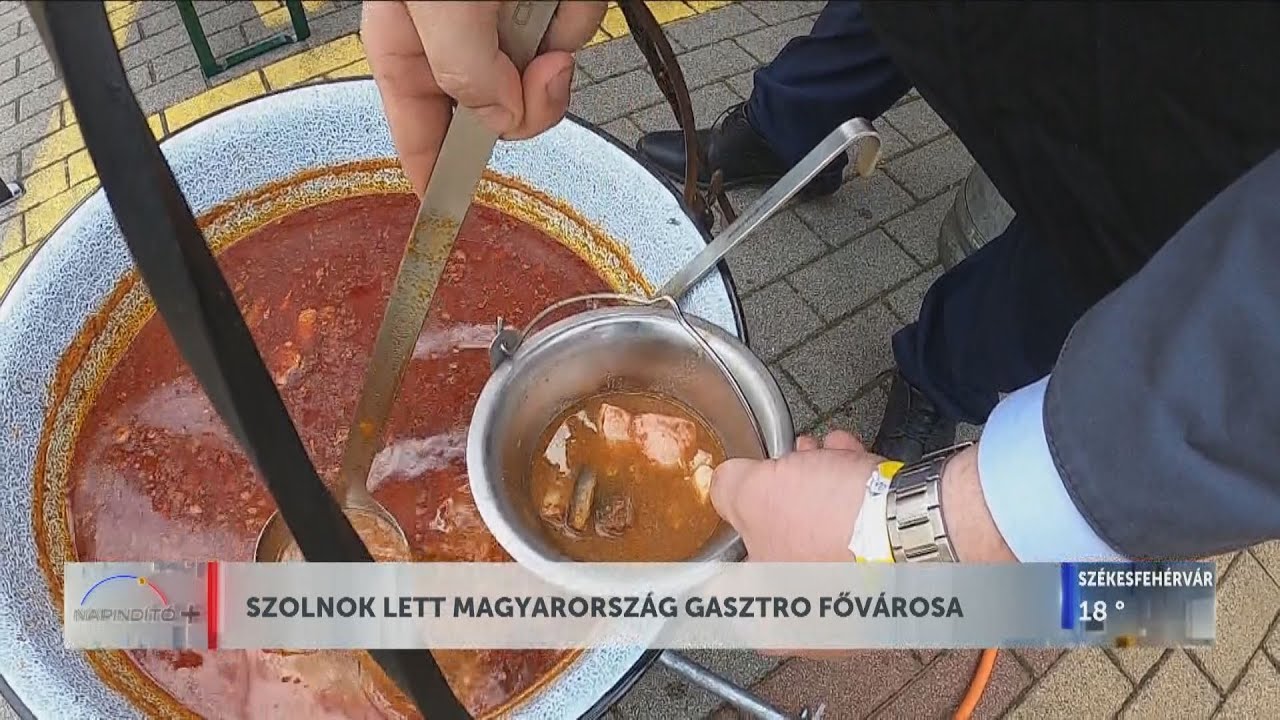 Napindító – Szolnok lett Magyarország gasztro fővárosa - HÍR TV