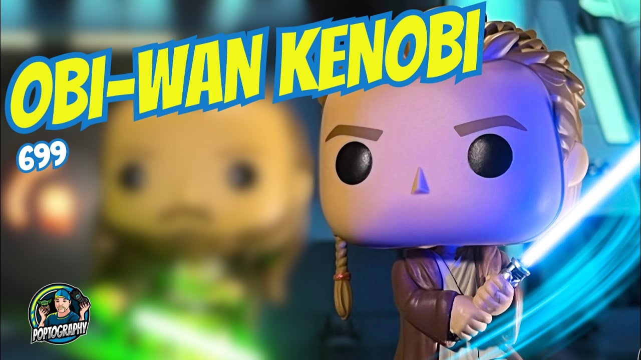 Star Wars Funko Pop! Toy Photography | Obi Wan Kenobi 699 25th Anniversary of The Phantom Menace