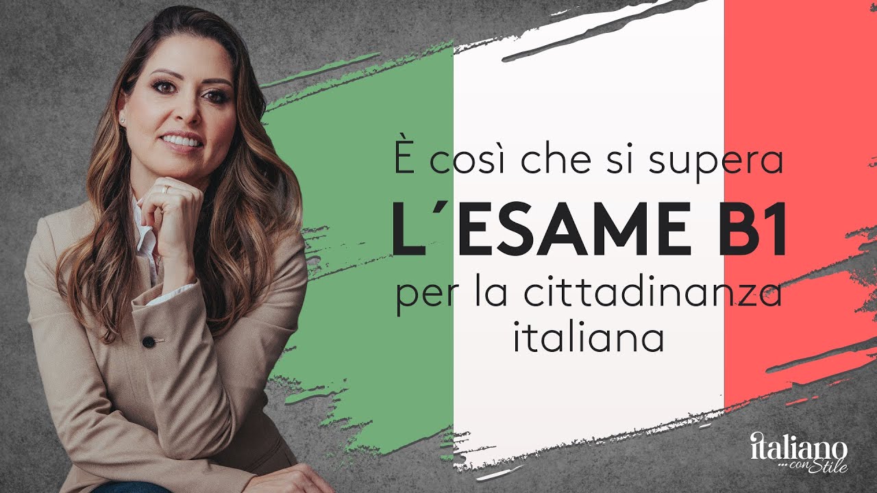 Como passar no exame B1 para cidadania italiana.