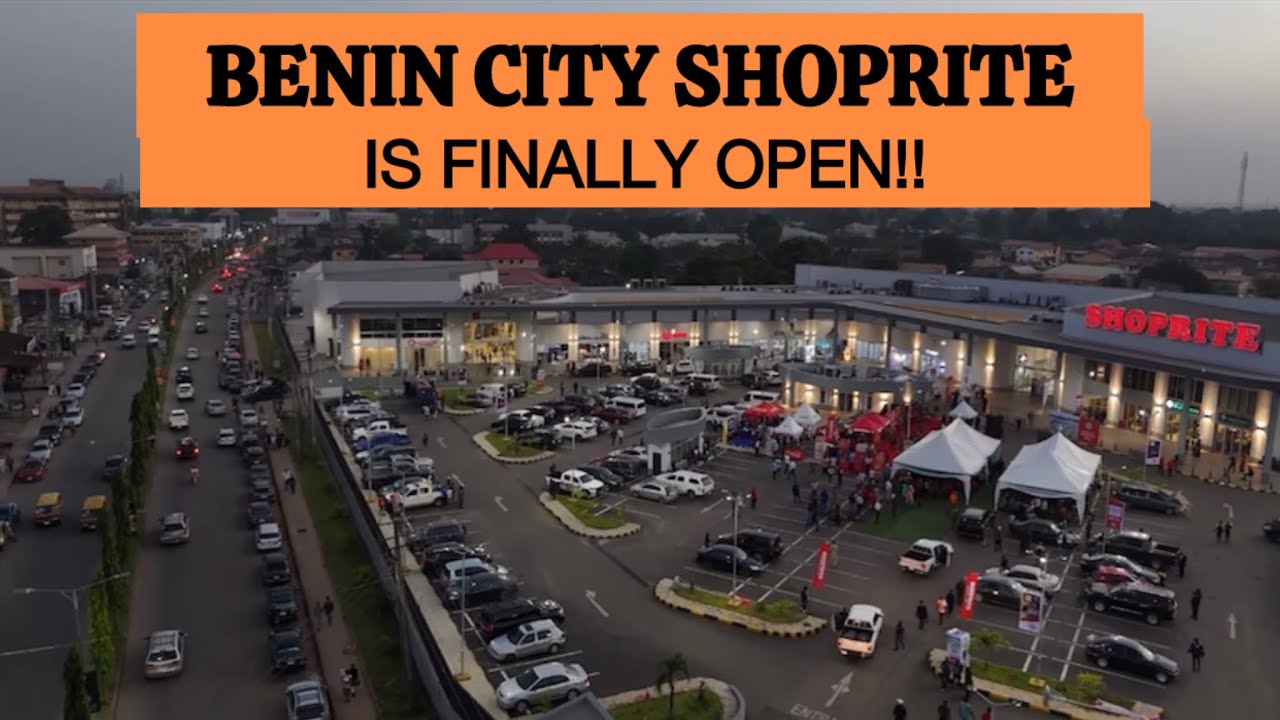 The Long Awaited SHOPRITE in  BENIN CITY MALL is finally opened for Business in Edo State