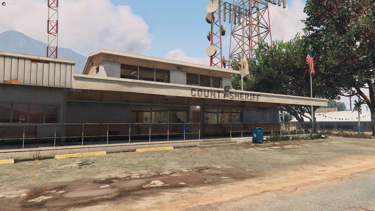 GTA V MLO Interior Sandy Shores Sheriff Dept V2. Overview by UncleJust