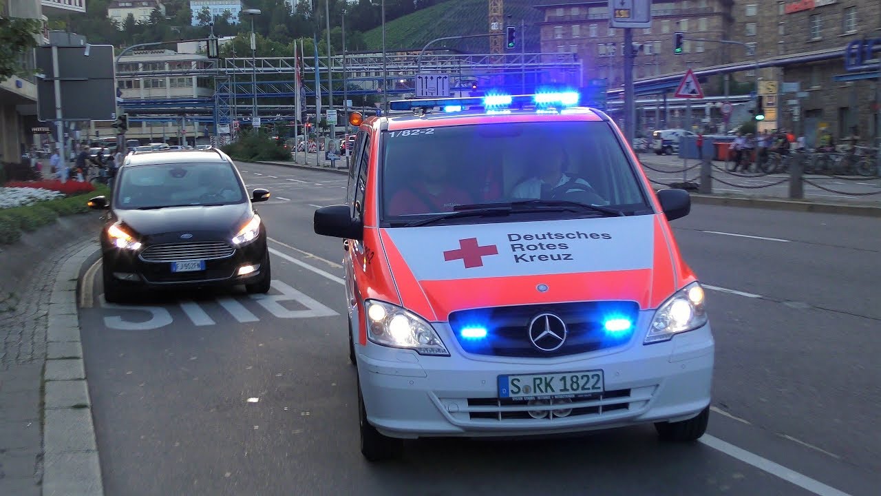 [S3 - S4 - S7] Einweiser | Eintreffen RTW + NEF zu Notfall am HBF Stuttgart