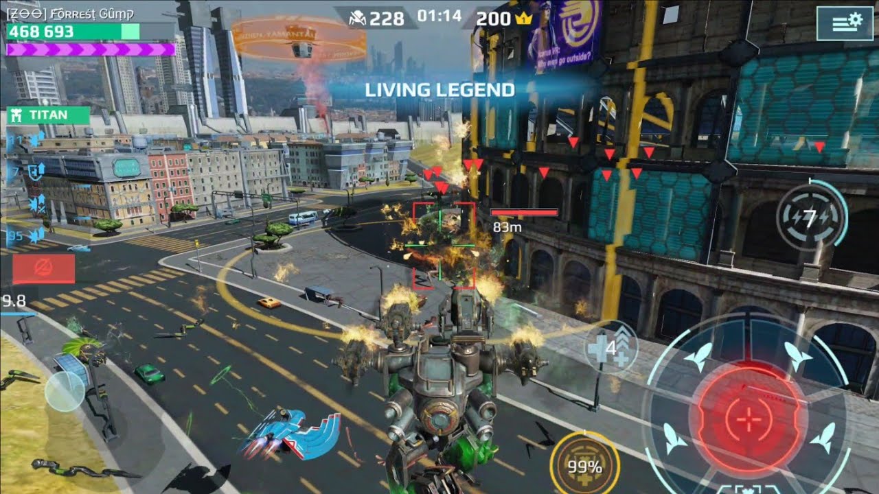 Hunting Grounds ~ 324 Kills 17.4 Million Damage ~ War Robots