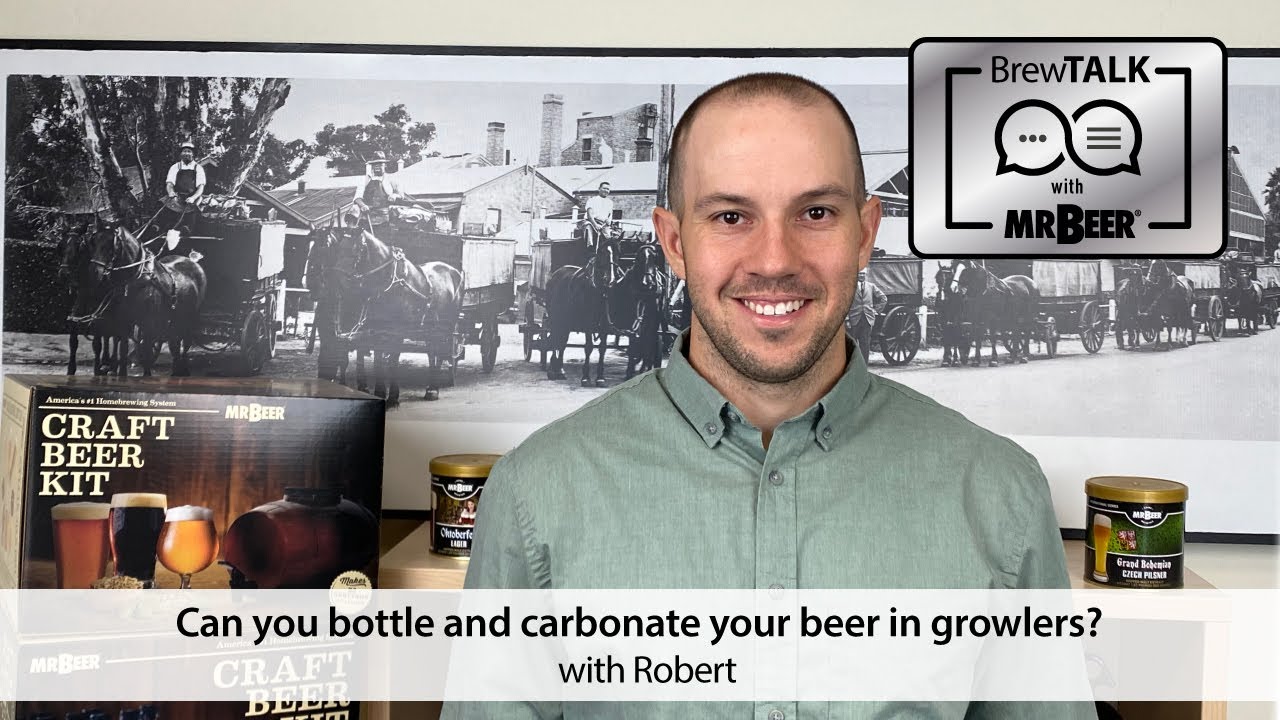 Can you bottle and carbonate your beer in growlers?