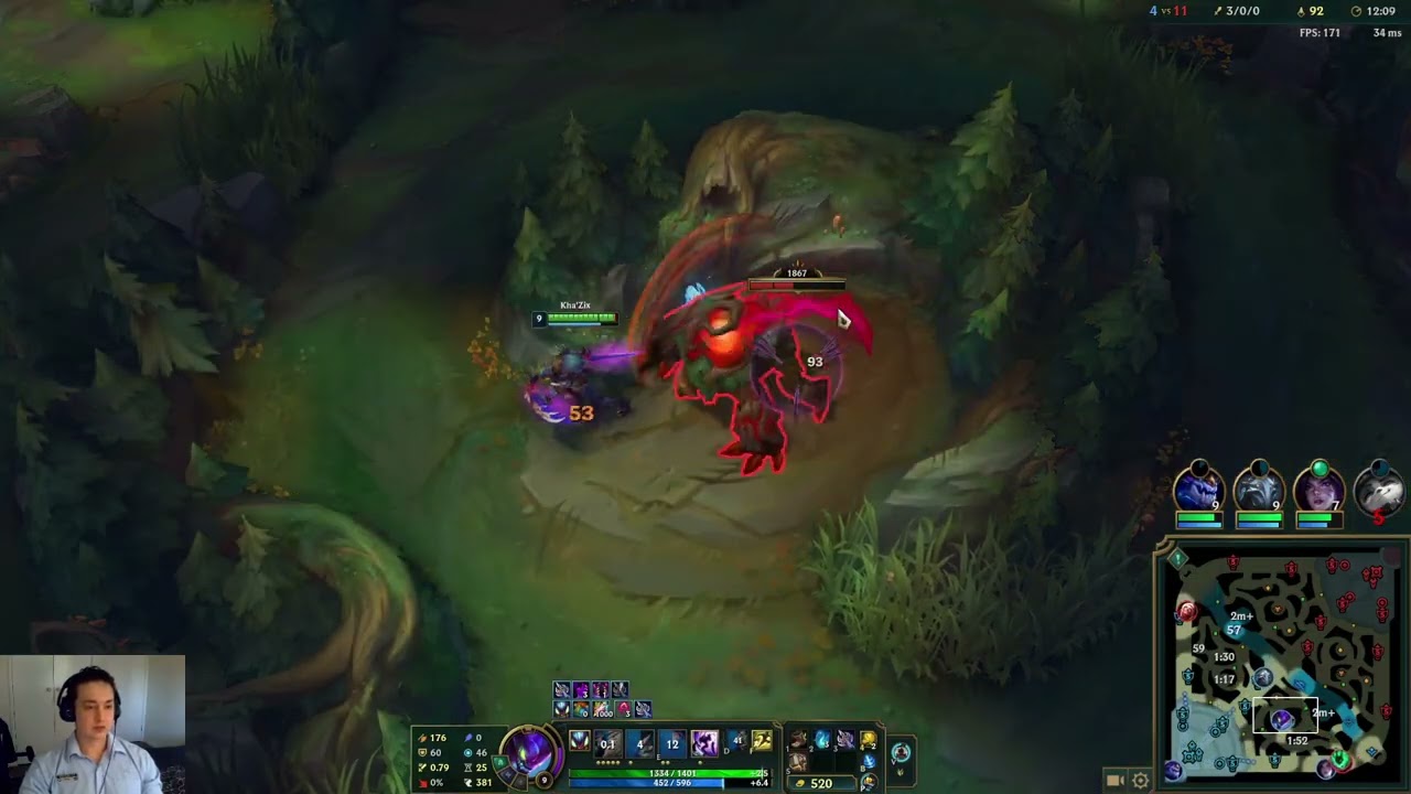 Carrying a Feeding Team | Kha'Zix Jungle