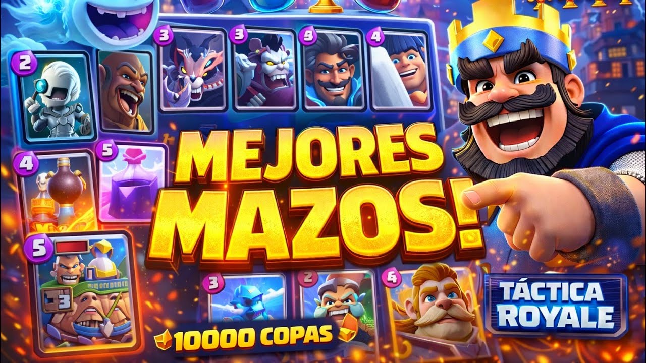 Victoria 🔴 10000 🏆 y táctica ⭐ ROYALE EN #clashroyale 