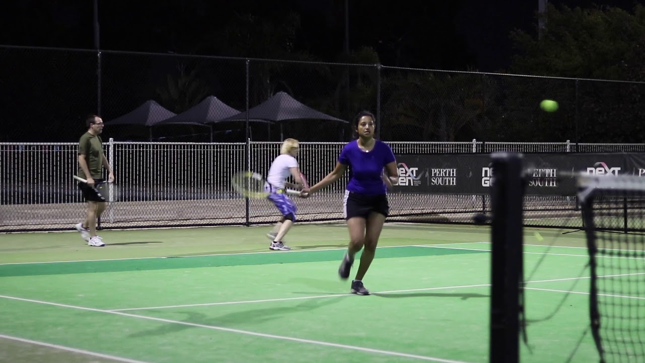 Cardio Tennis Drills