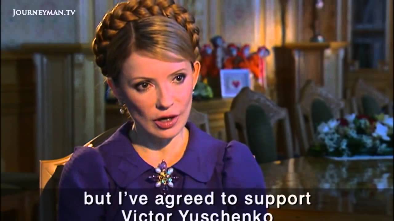 Yulia Tymoshenko and the Orange Revolution