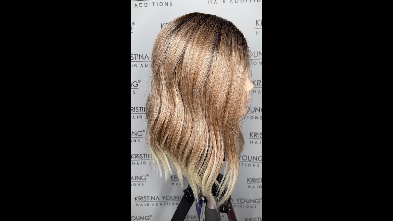 QUICK VIEW: Rene of Paris - Medium Wavy Topper - Melted Marshmallow