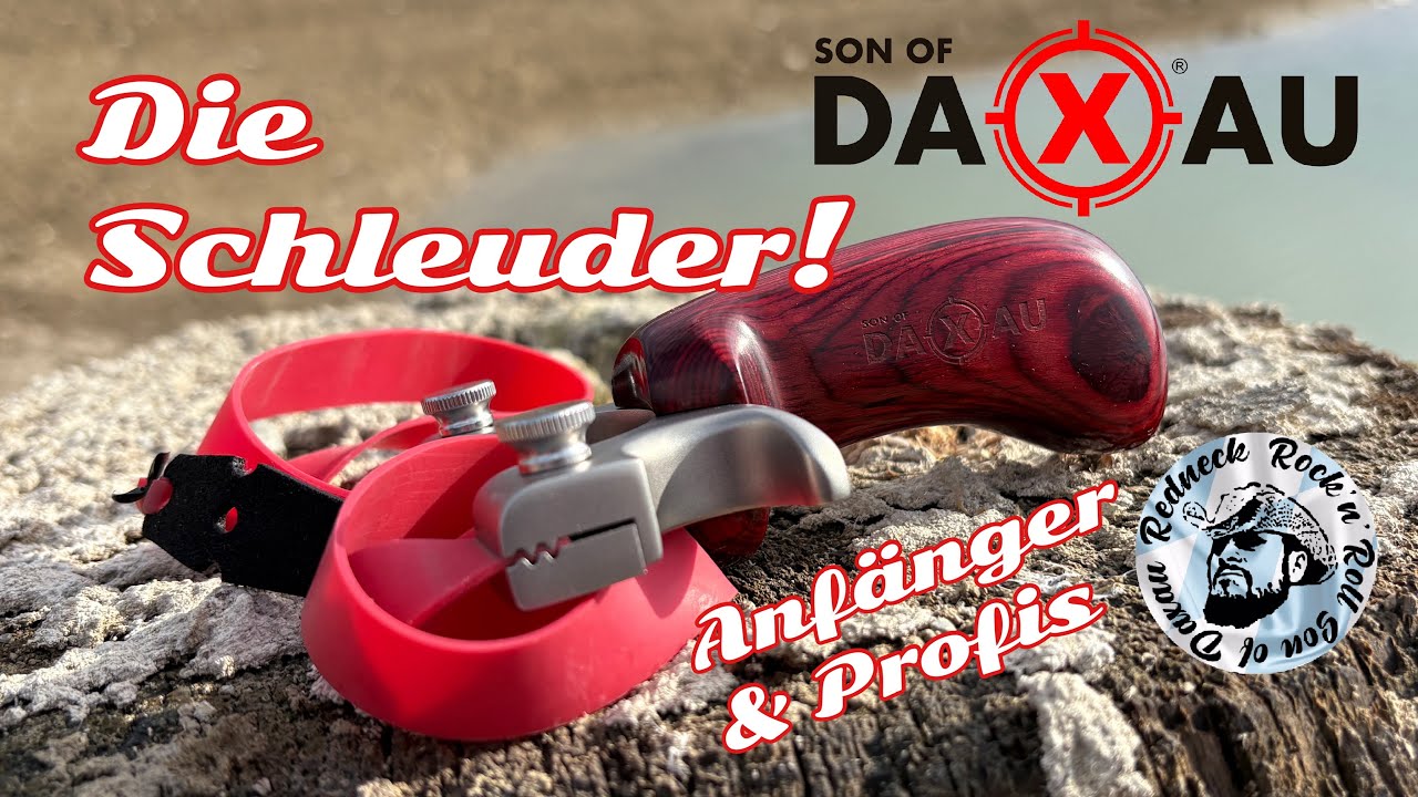 Beste Steinschleuder f&uuml;r Anf&auml;nger und Profis? Die HitX Super Grip 