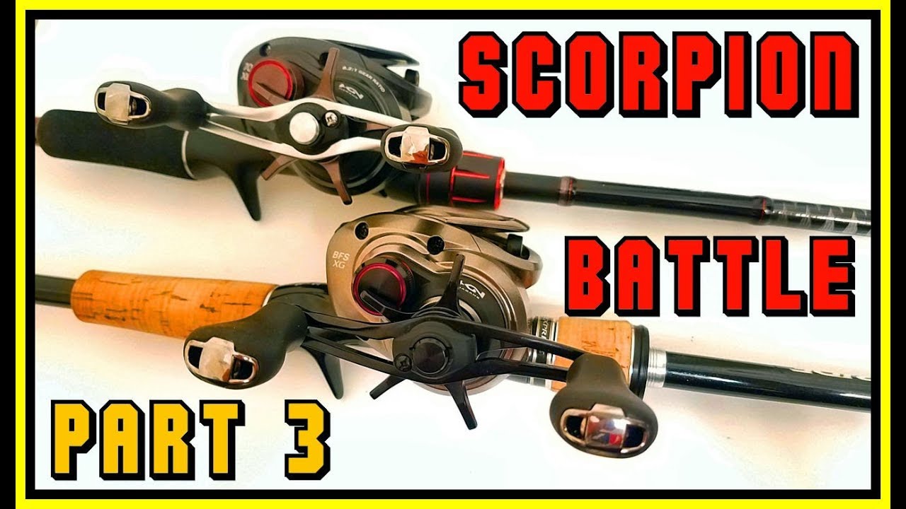 SCORPION BFS VS SCORPION 70: CASTING ULTRALIGHT LURES ON THE WATER FINAL PART