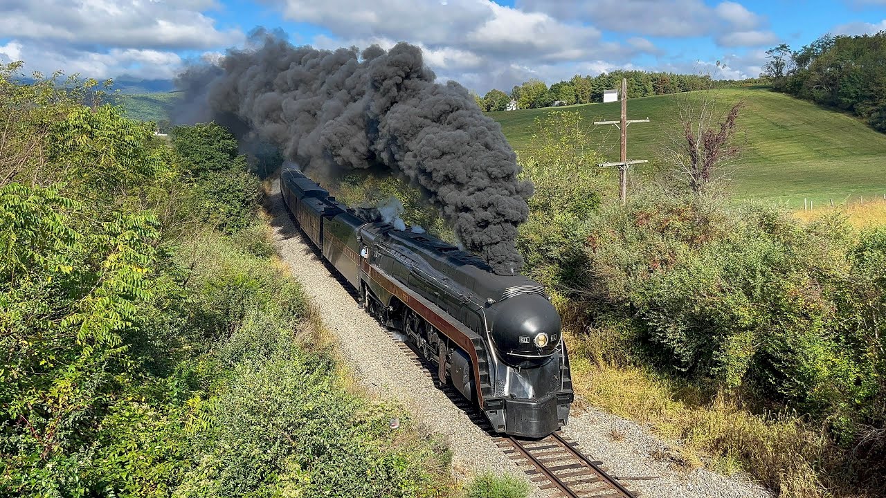 Amtrak, CSX, and the 611 on the last Sunday in September. 