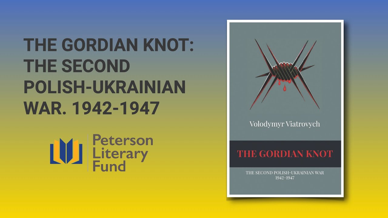 2021 - Volodymyr Viatrovych, Acceptance Speech, Peterson Literary Fund Translated Book Awards