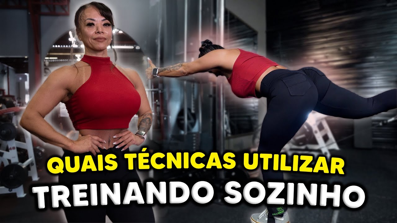 MEU TREINO DE GLÚTEO E POSTERIOR