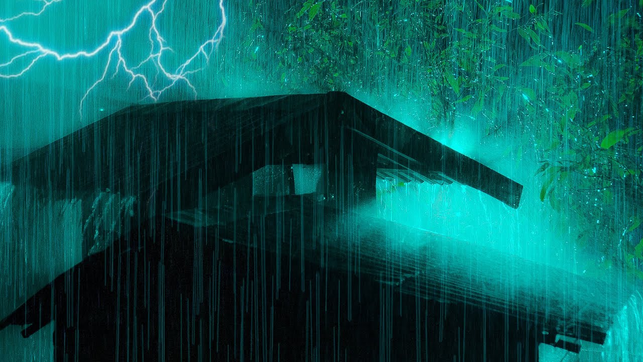 Спокойный дождь по жестяной крыше 🌧️ | Звуки для глубокого сна и снятия стресса и тревоги