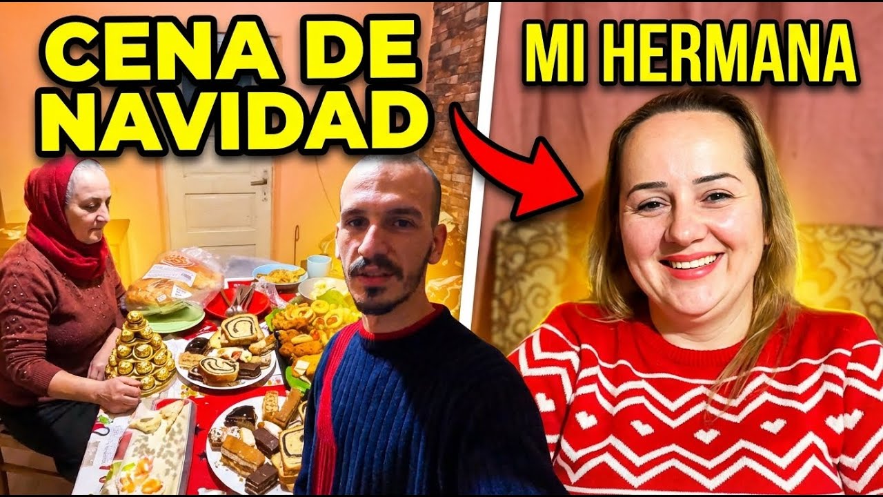 CENA DE NAVIDAD EN FAMILIA & Presentando a mi Hermana MAGDA (Por fin) 🎄🇷🇴