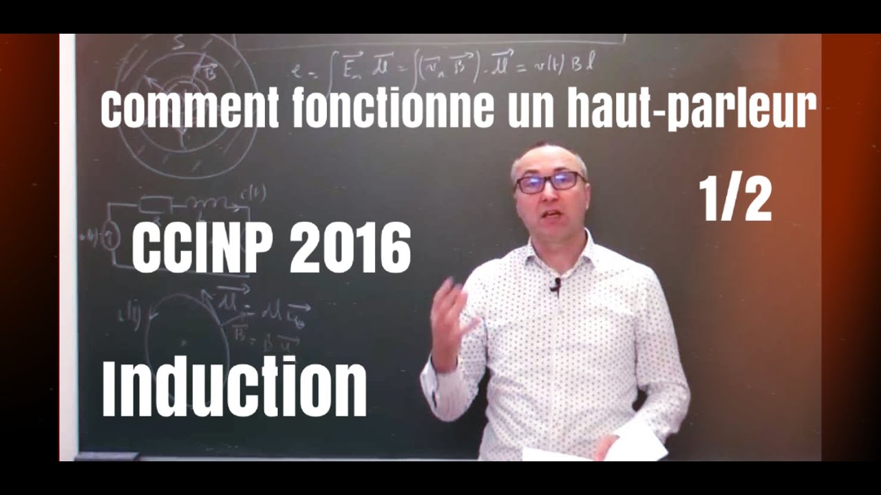 Le haut parleur (1/2) - Corrig&eacute; CCP physique 2016 PC