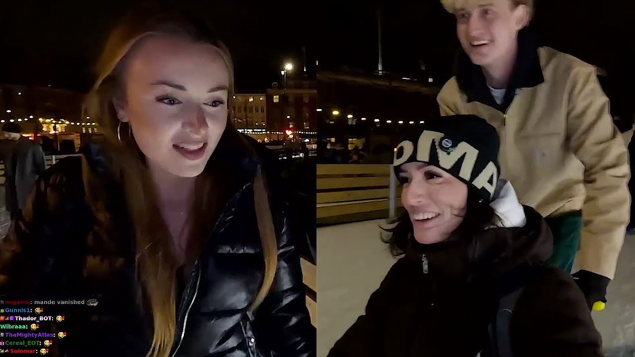 We Went Ice Skating and Met Sophie Turner Look-Alike!