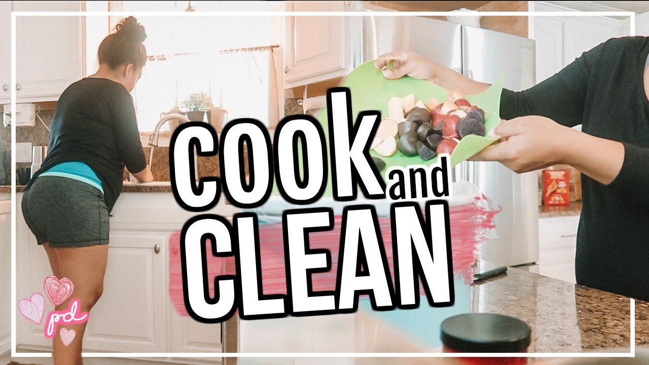 COOK & CLEAN WITH ME 2019 | DUMP & GO CROCKPOT MEAL | Page Danielle