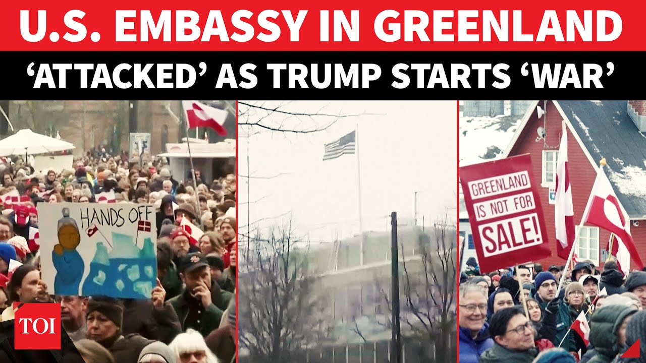US Consulate ‘ATTACKED’ In Greenland; ‘Don’t Even Dare To…’: Revolt After Trump’s June 1 Deadline