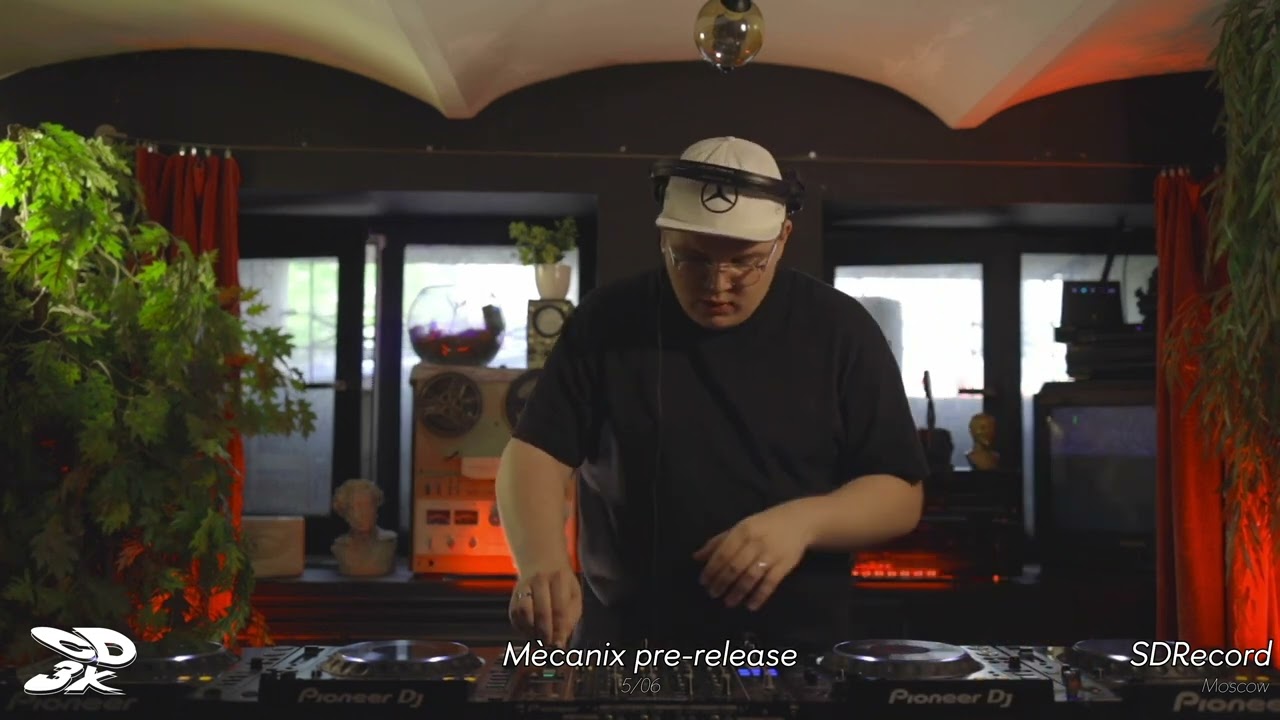 CD3X | M&egrave;canix pre-release stream | Industrial/Hardgroove Techno