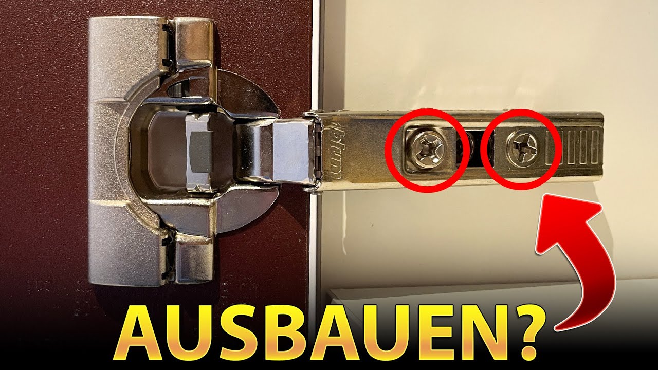 Wie IKEA Türscharnier AUSBAUEN auf Deutsch 🇩🇪 (UTRUSTA)