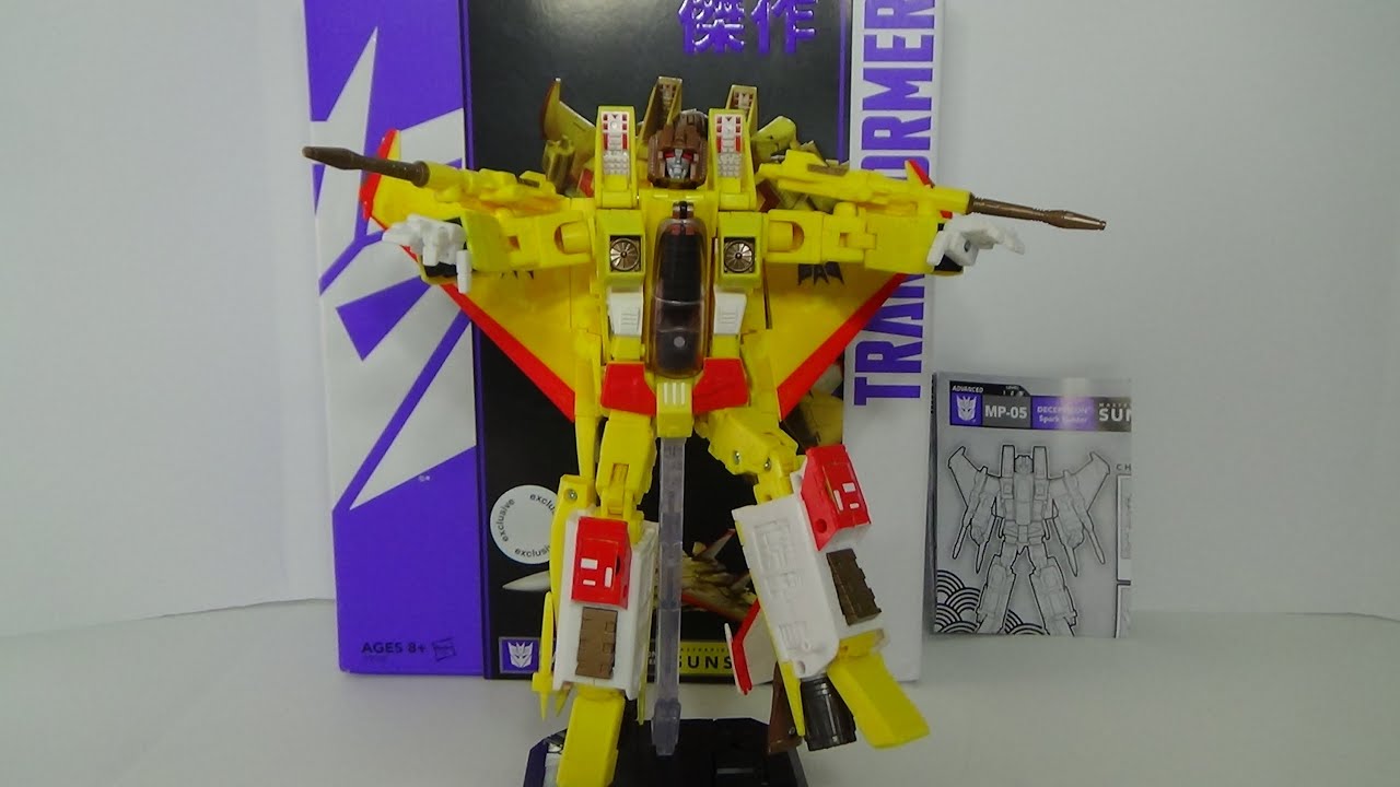 TRANSFORMERS HASBRO MP 05 SUNSTORM TRU EXCLUSIVE