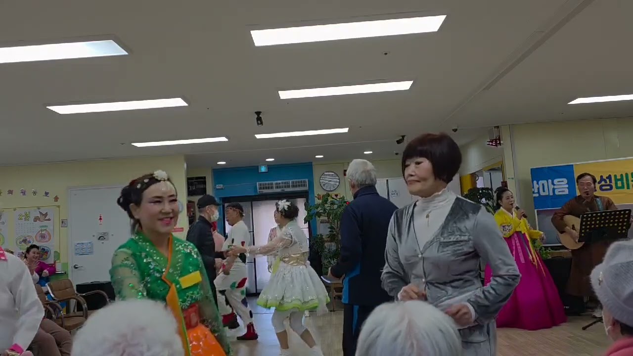 #아빠의청춘#기타#안광원 #이수영 #제55회비봉예술단공연 #청명주간보호센터 