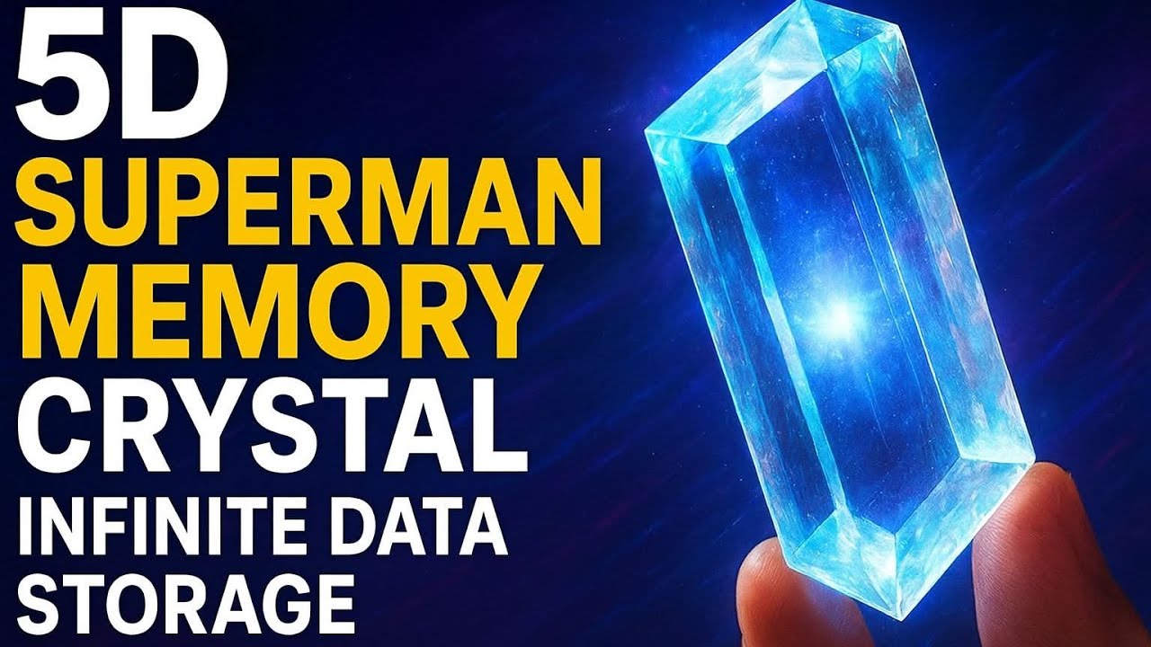 5D Superman Memory Crystal &ndash; The Future of Infinite Data Storage Explained!