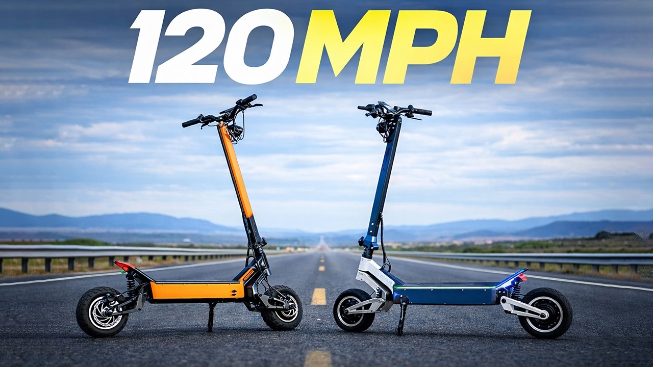 Top 5 Fastest Electric Scooters in the World ⚡ Speed Limits Just Got Destroyed