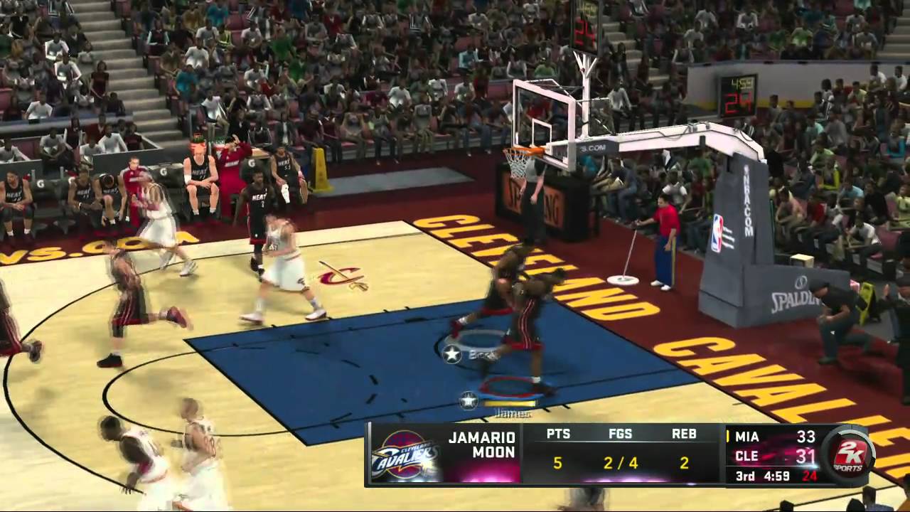 NBA 2K11 Online:  Lebron Returns to Cleveland: Heat (Amedawg) @ Cavs(Hard2Beat)