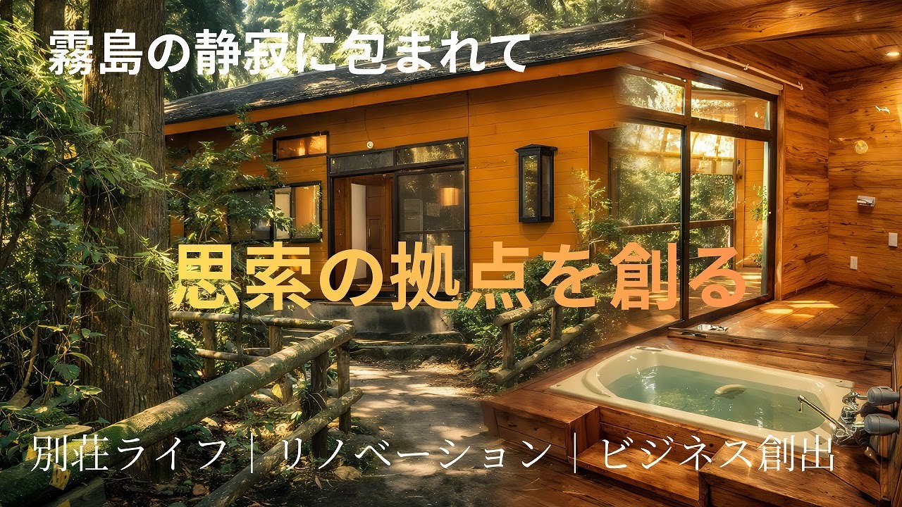 霧島市霧島田口・霧島山エリアの別荘物件紹介動画です