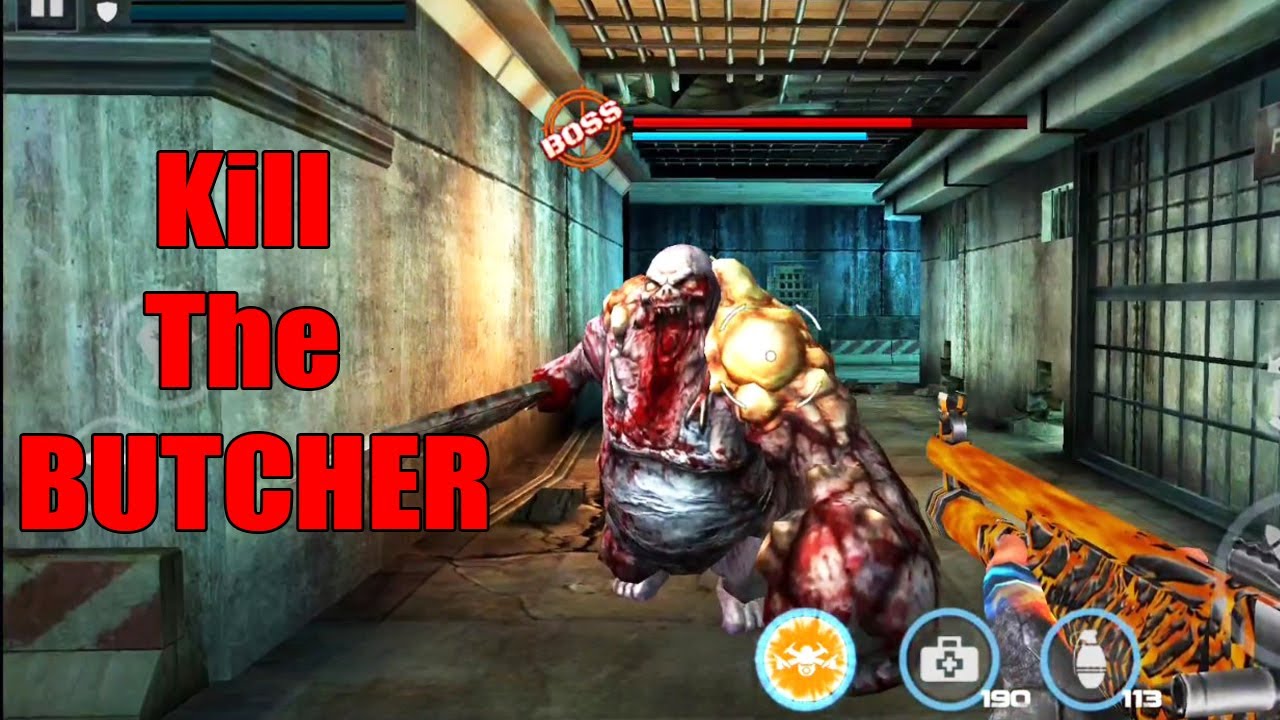 Dead Target Boss Fight | Kill The BUTCHER