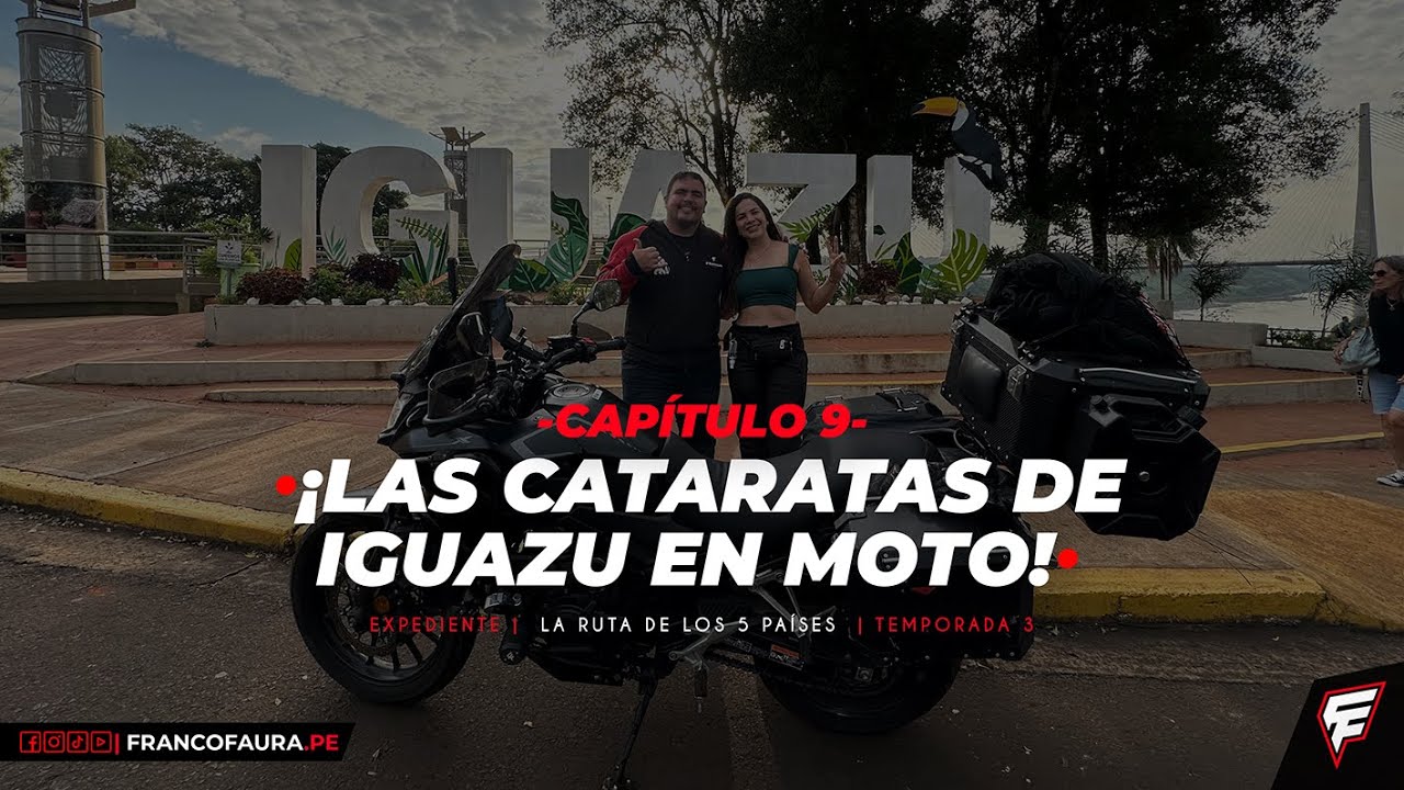 ¡LAS CATARATAS DE IGUAZU EN MOTO! 🇦🇷 | T3 - Cap 9 | LA RUTA DE LOS 5 PAÍSES 2024 🏍️🌎