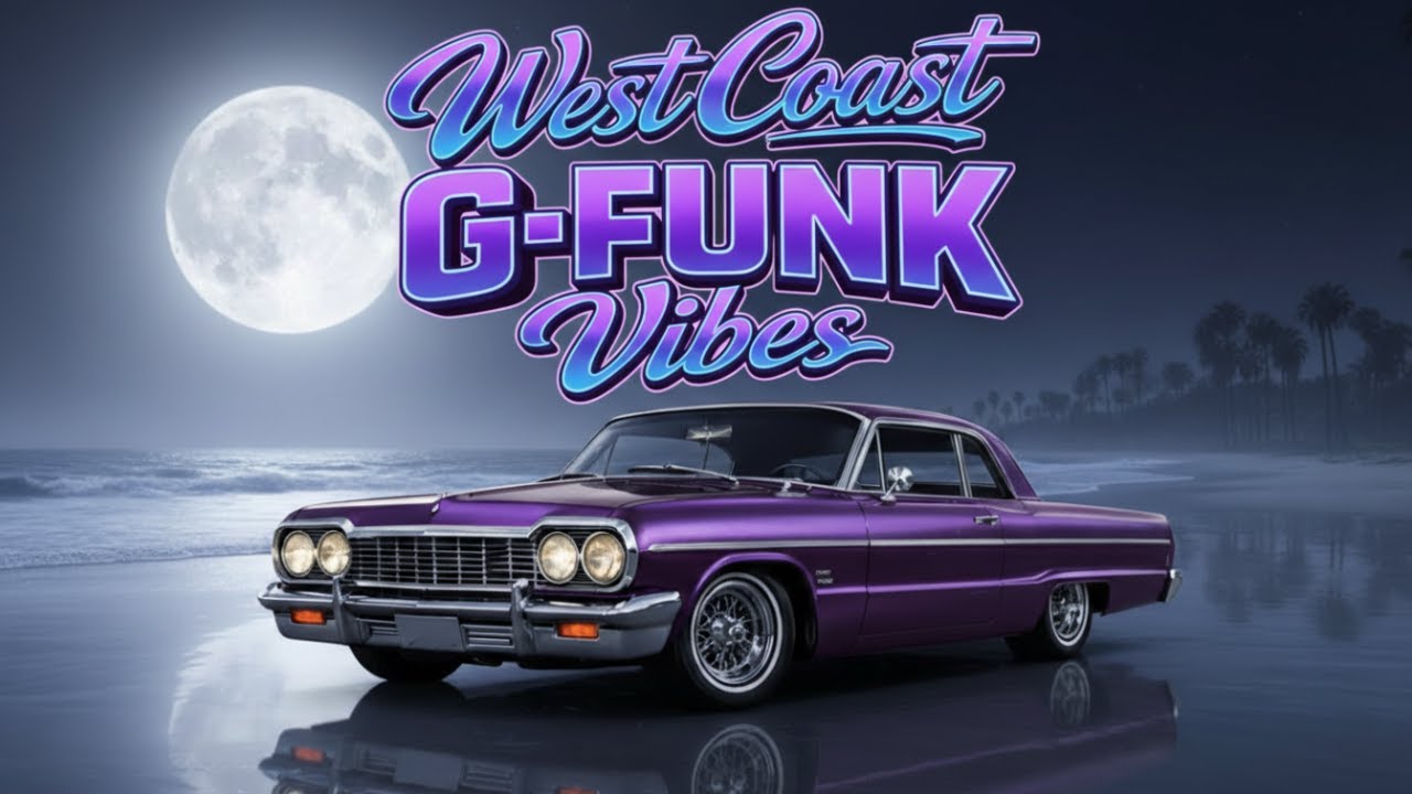 West Coast G-Funk Vibes 🚘 | 90s G-Funk Hip Hop Dr. Dre, Ice Cube, Nate Dogg Style