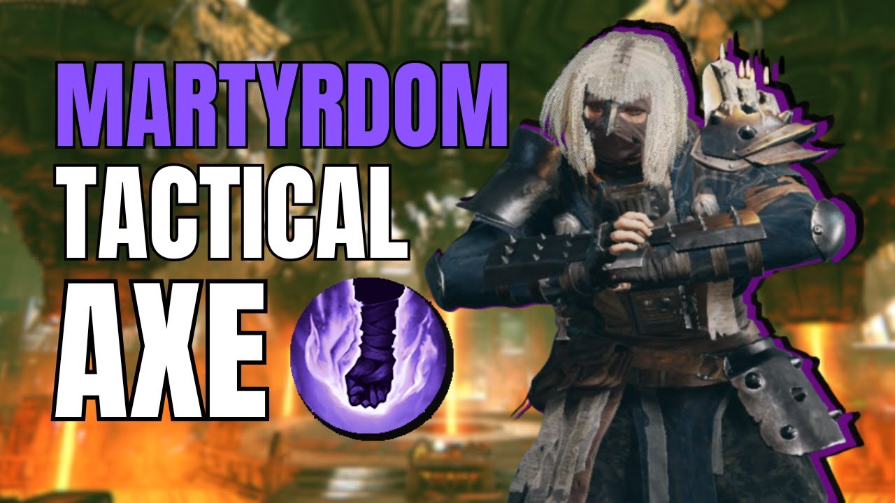 Tactical Axe With Martyrdom Does a Lot Of Damage - Auric Maelstrom | Darktide