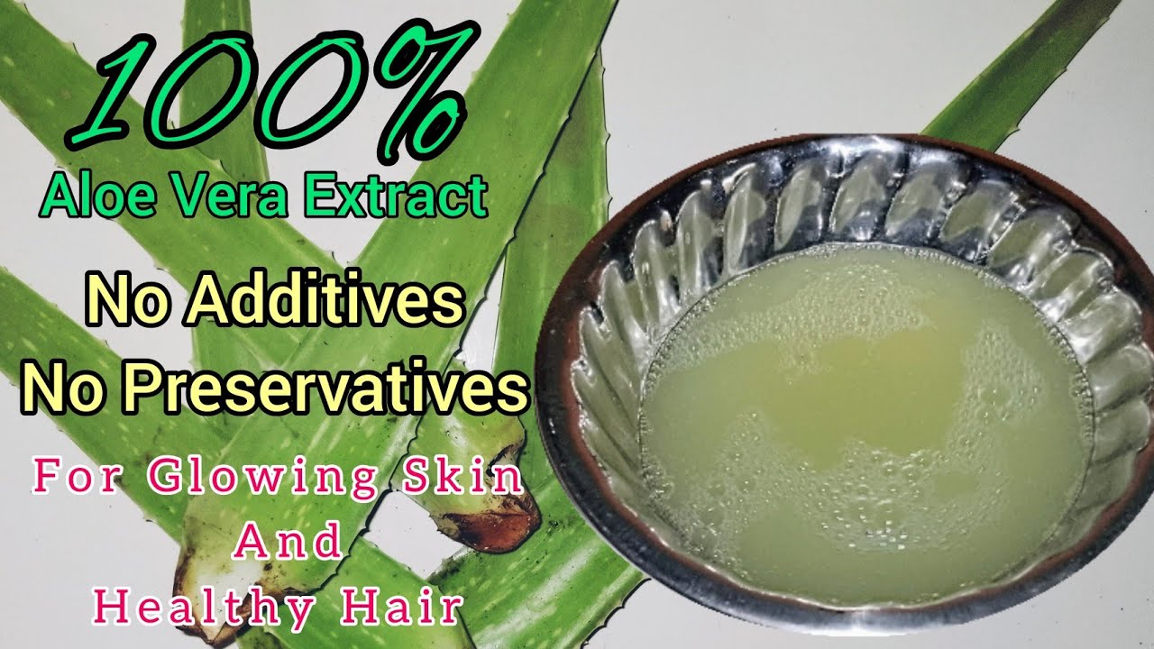 How To Make Aloe Vera Gel At Home For Glowing Skin And Healthy Hair