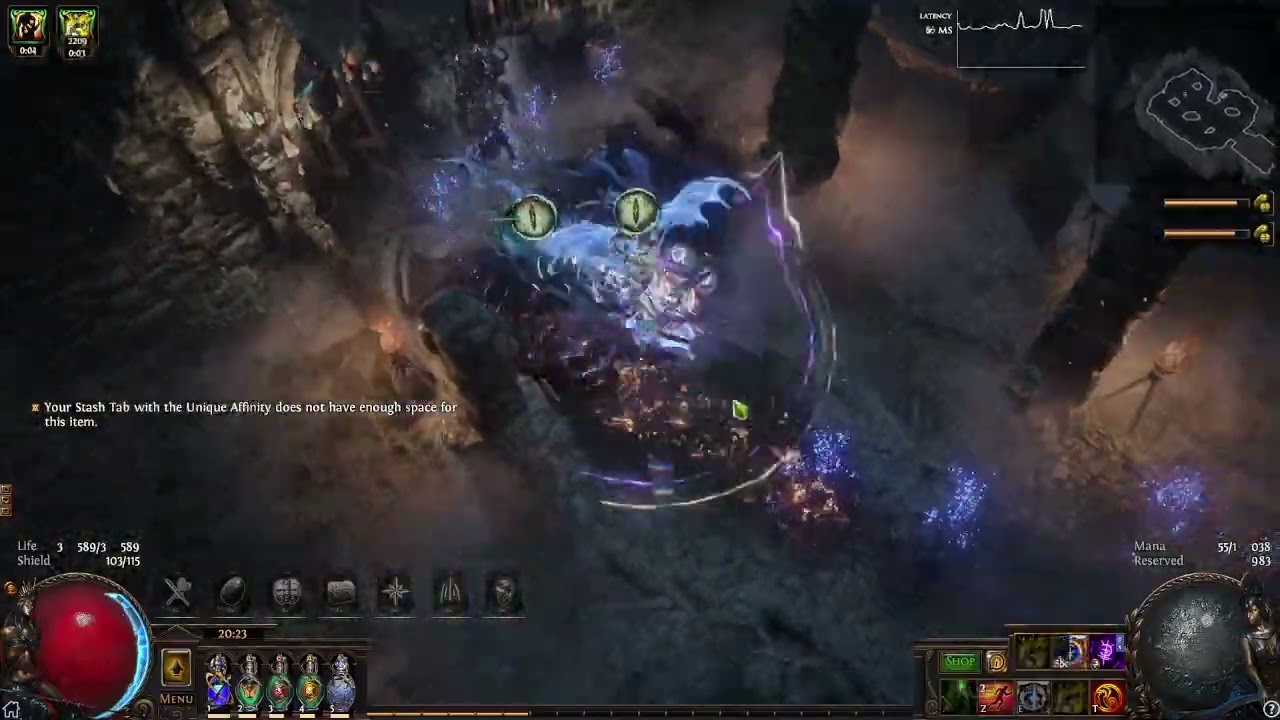 Impending doom PathFinder vs GGG+Kosis+Omniphobia deathless simulacrum