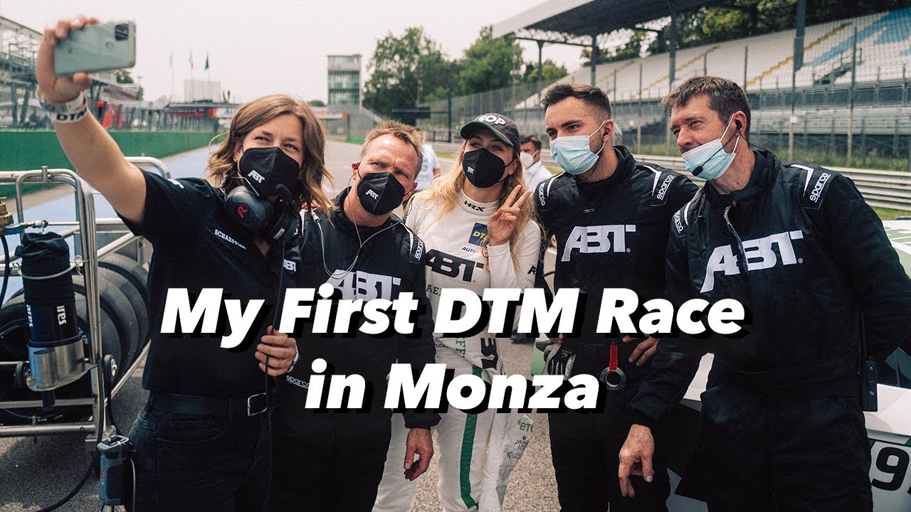 SOPHIA FLOERSCH - Mein erstes DTM Rennen in Monza | ABT | DTM | AUDI R8 GT3 LMS | Motorsport