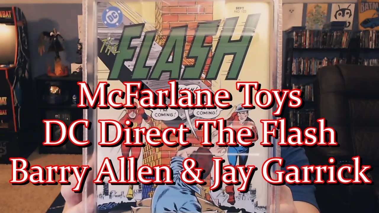 McFarlane Toys DC Direct Флэш: Барри Аллен и Джей Гаррик #theflash #flash #toys