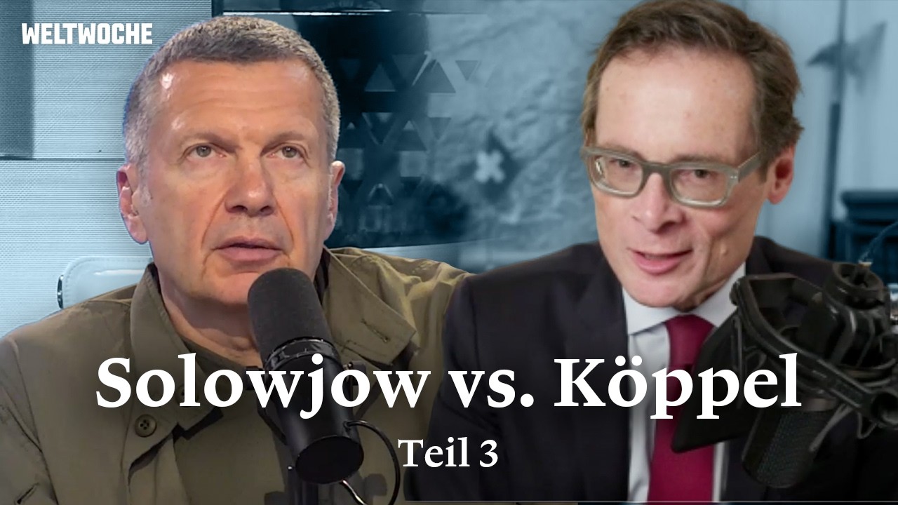 &laquo;Ich bete zu Gott, dass Sie nie im Kreml sitzen werden!&raquo;: K&ouml;ppel gegen Solowjow, die Fortsetzung