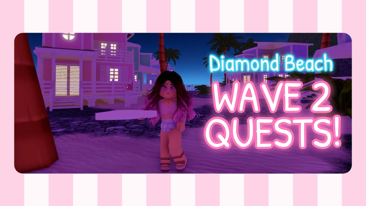 Royale High- NEW Diamond Beach Quests with PRIZES! (Wave 2)