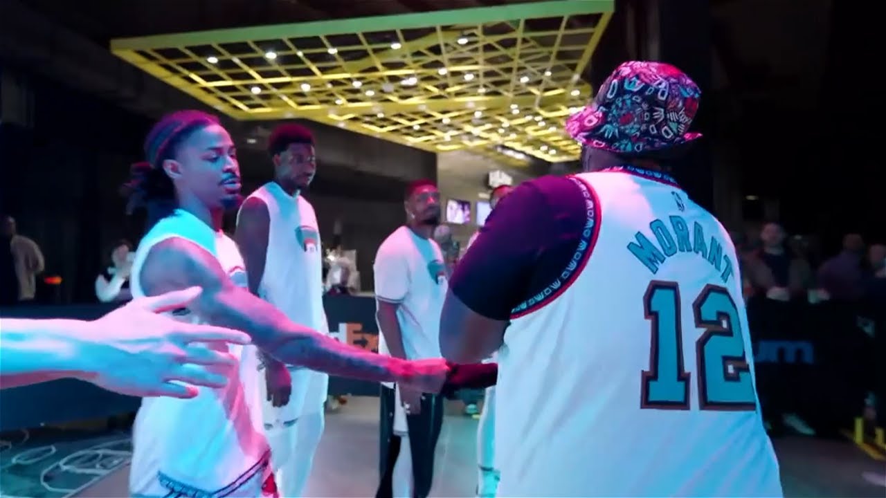 Memphis Grizzlies 2024-25 NBA Season Opener Intro - Starting Lineup Intro - Project Pat