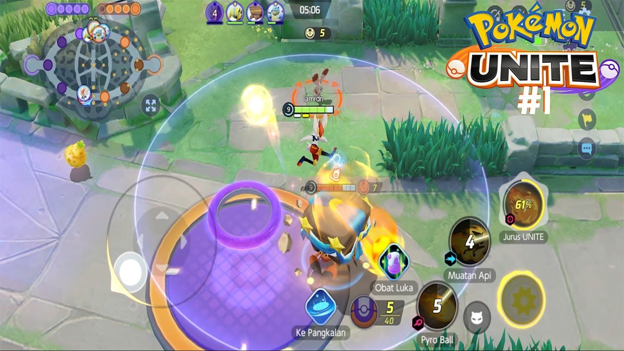Rusuh Bener - Pokemon UNITE #1