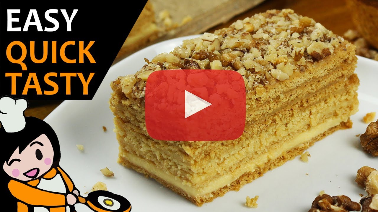 Marlenka Recipe | Medovik Recipe | How to make Marlenka | How to make Medovik Cake - Recipe Videos