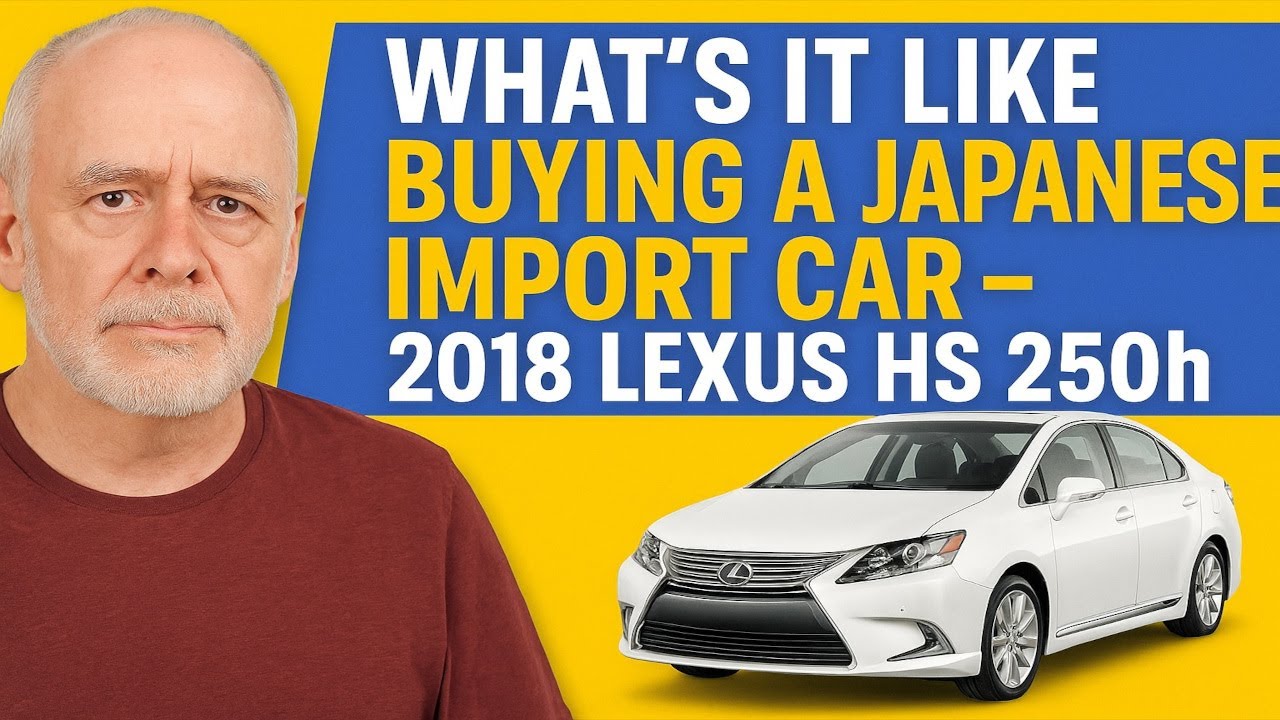Каково это — купить японский импортный автомобиль — Lexus HS 250h 2018 года