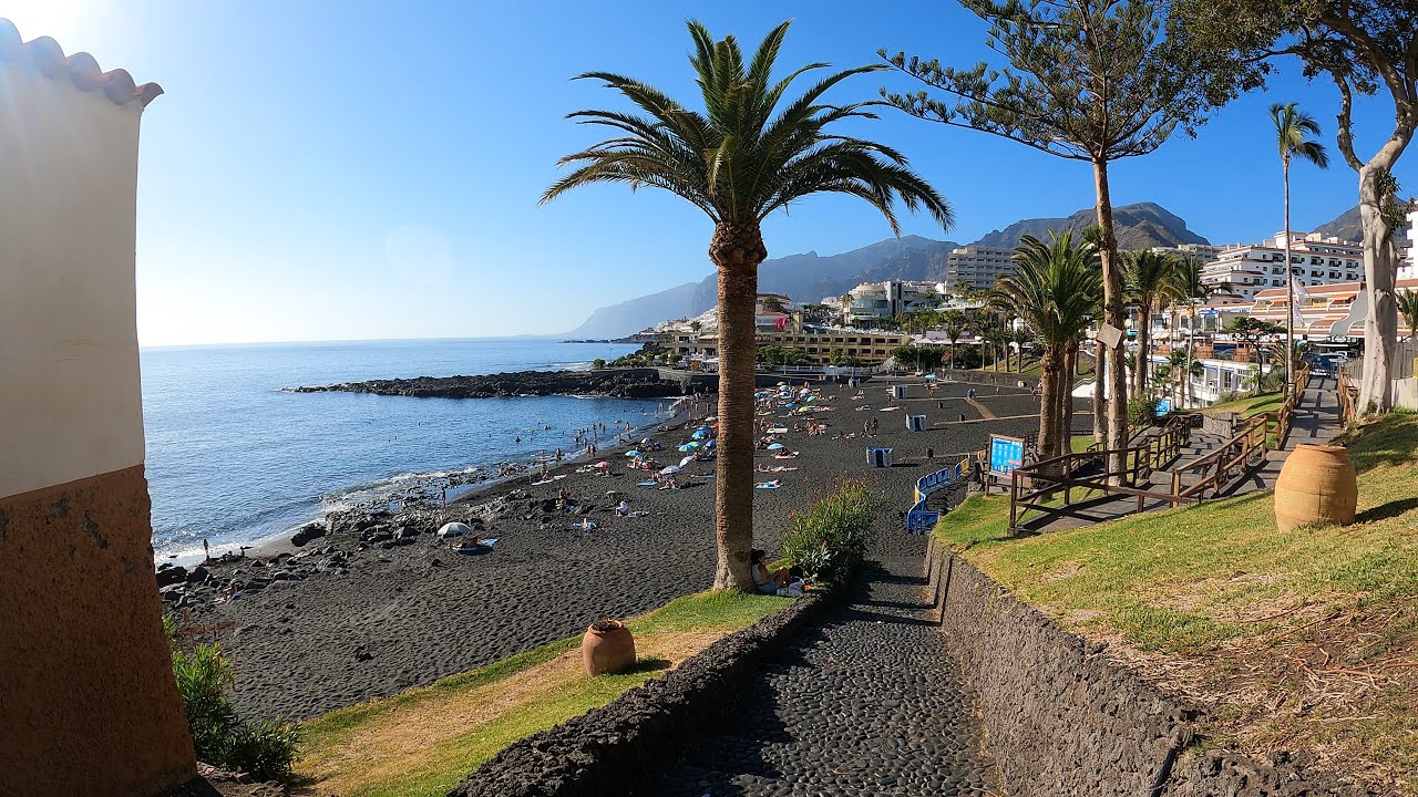 Magiczna plaża Playa de la Arena na Teneryfie / Magical Playa de la Arena in Tenerife _ 4K _ 60fps