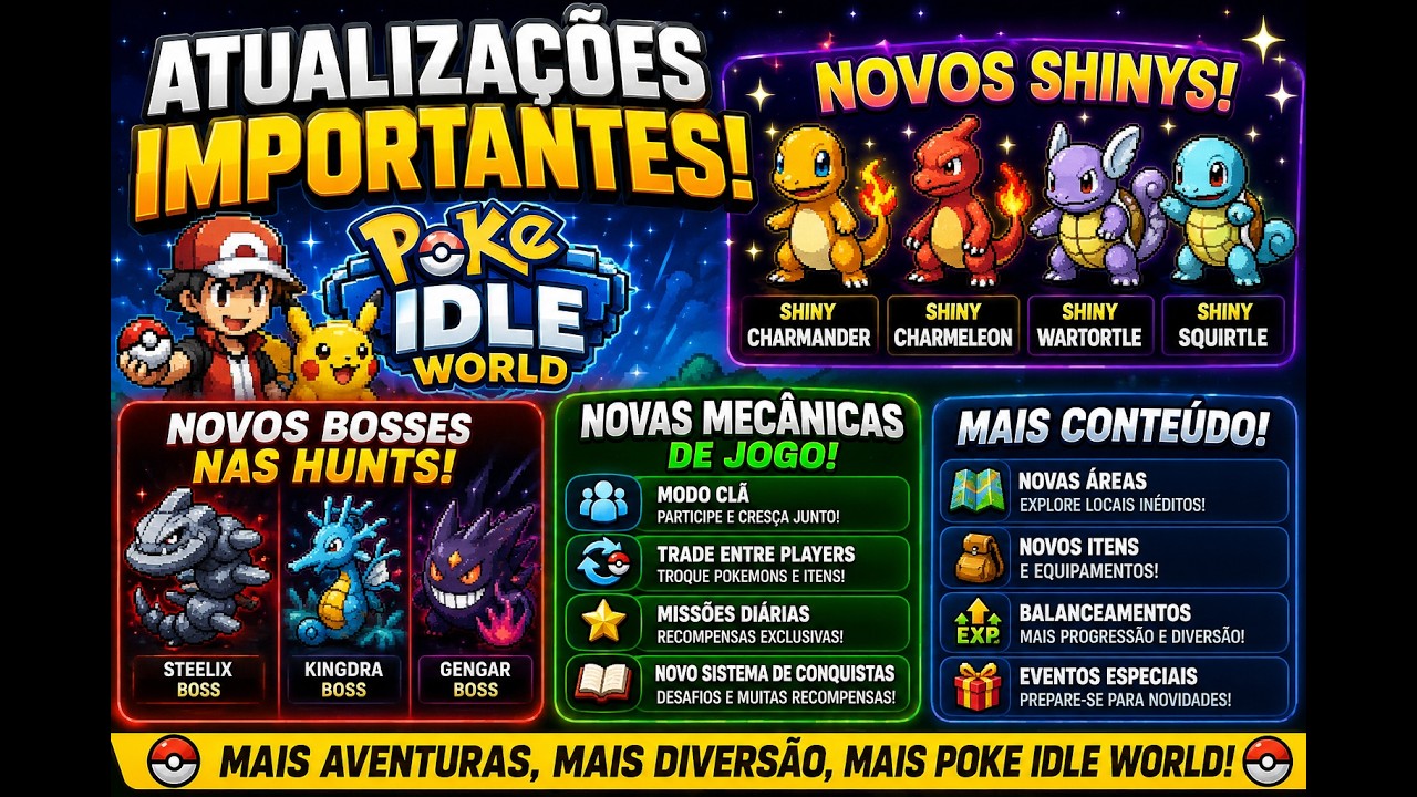 POKE IDLE WORLD -  SORTEIO DE 1 SHINY DITTO