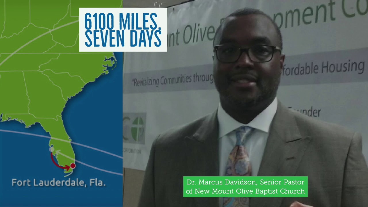6,100 miles, seven days: Dr. Marcus Davidson